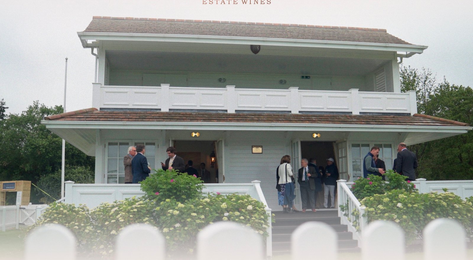El pabellón del Guards Polo Club durante la jornada